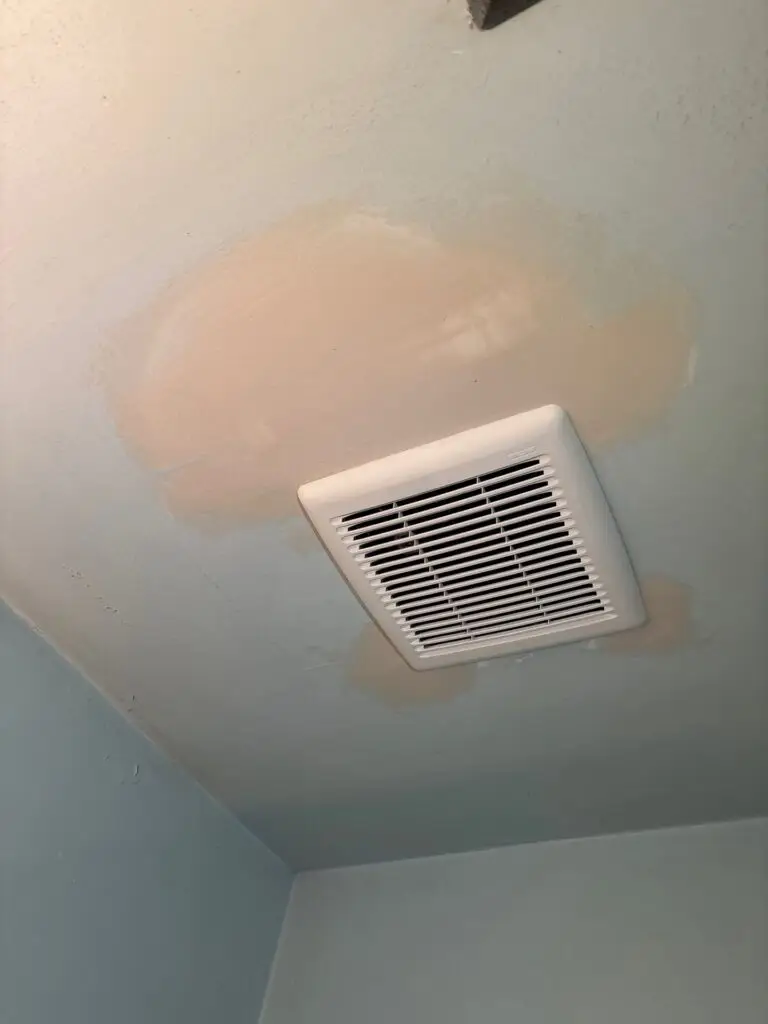 Bathroom Exhaust Fan Replacement and Drywall Repair in Fresno