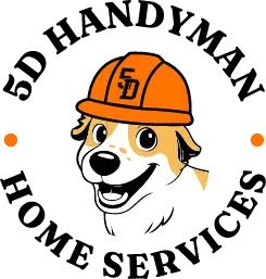 5D Handyman Service Logo Fresno Handyman Services
