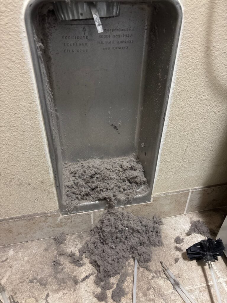 Dryer Vent Cleaning in Fresno — clogged dryer vent repair